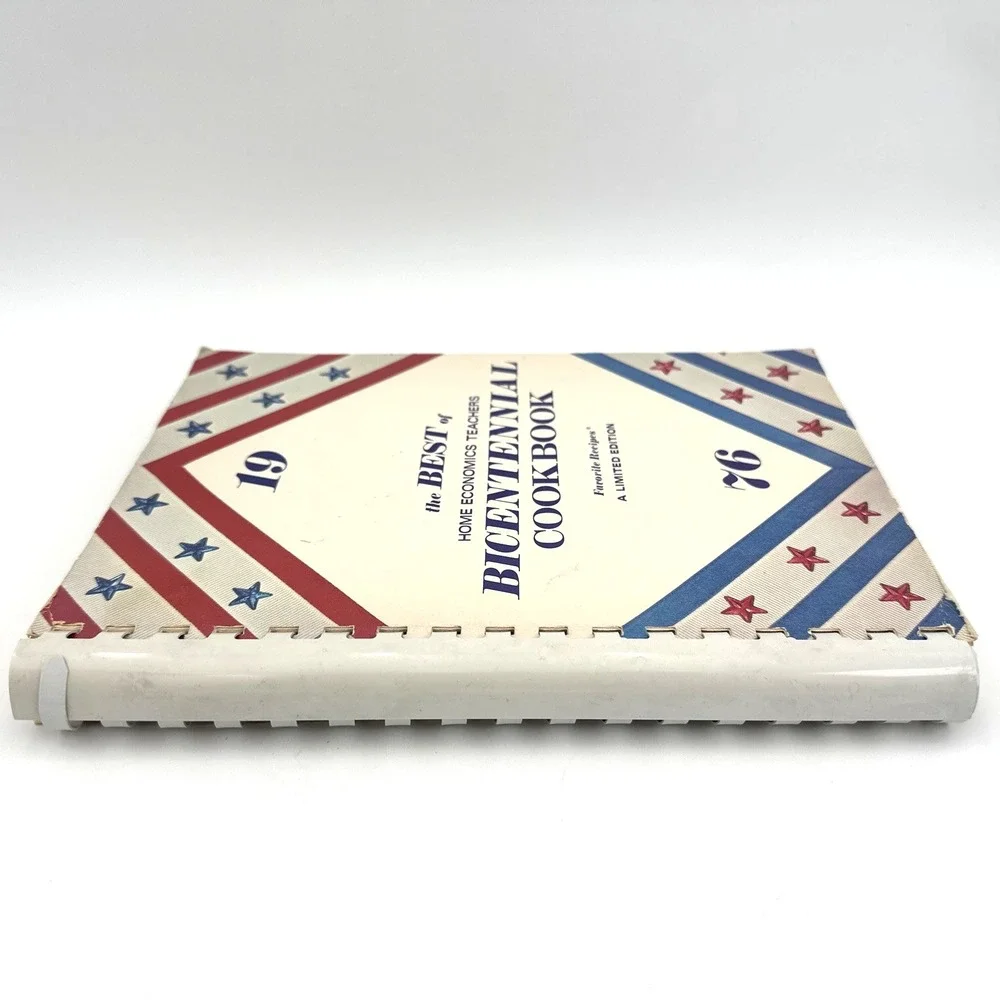 Best Of Home Economics Teachers Bicentennial Cookbook 1976 Spiral Bound Recipes